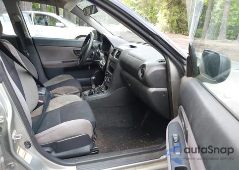 2006 Subaru Impreza 2.5I z USA, uszkodzony, nr VIN JF1GD67646G503844